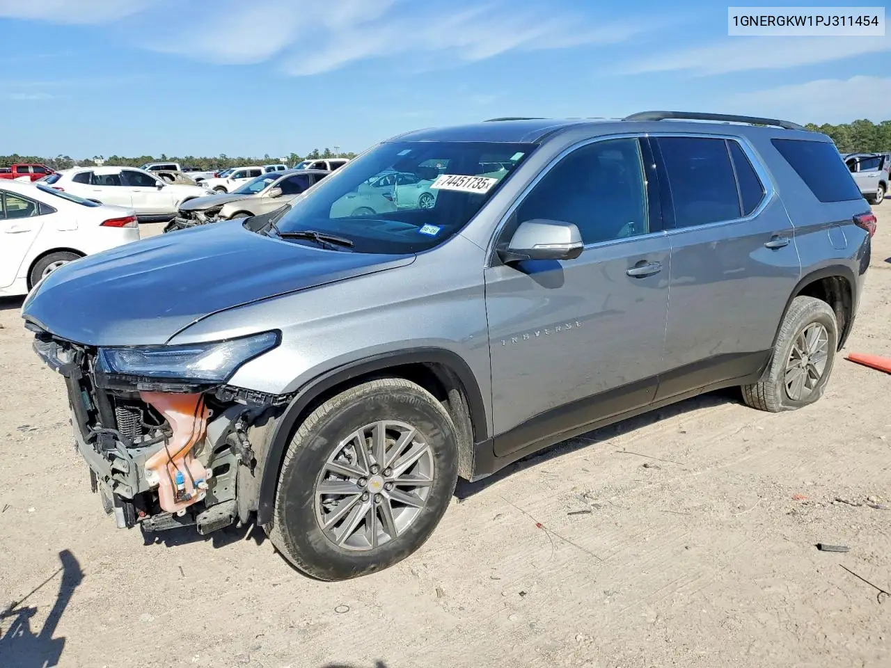 1GNERGKW1PJ311454 2023 Chevrolet Traverse Lt