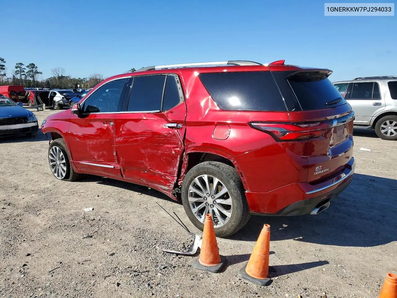 1GNERKKW7PJ294033 2023 Chevrolet Traverse Premier