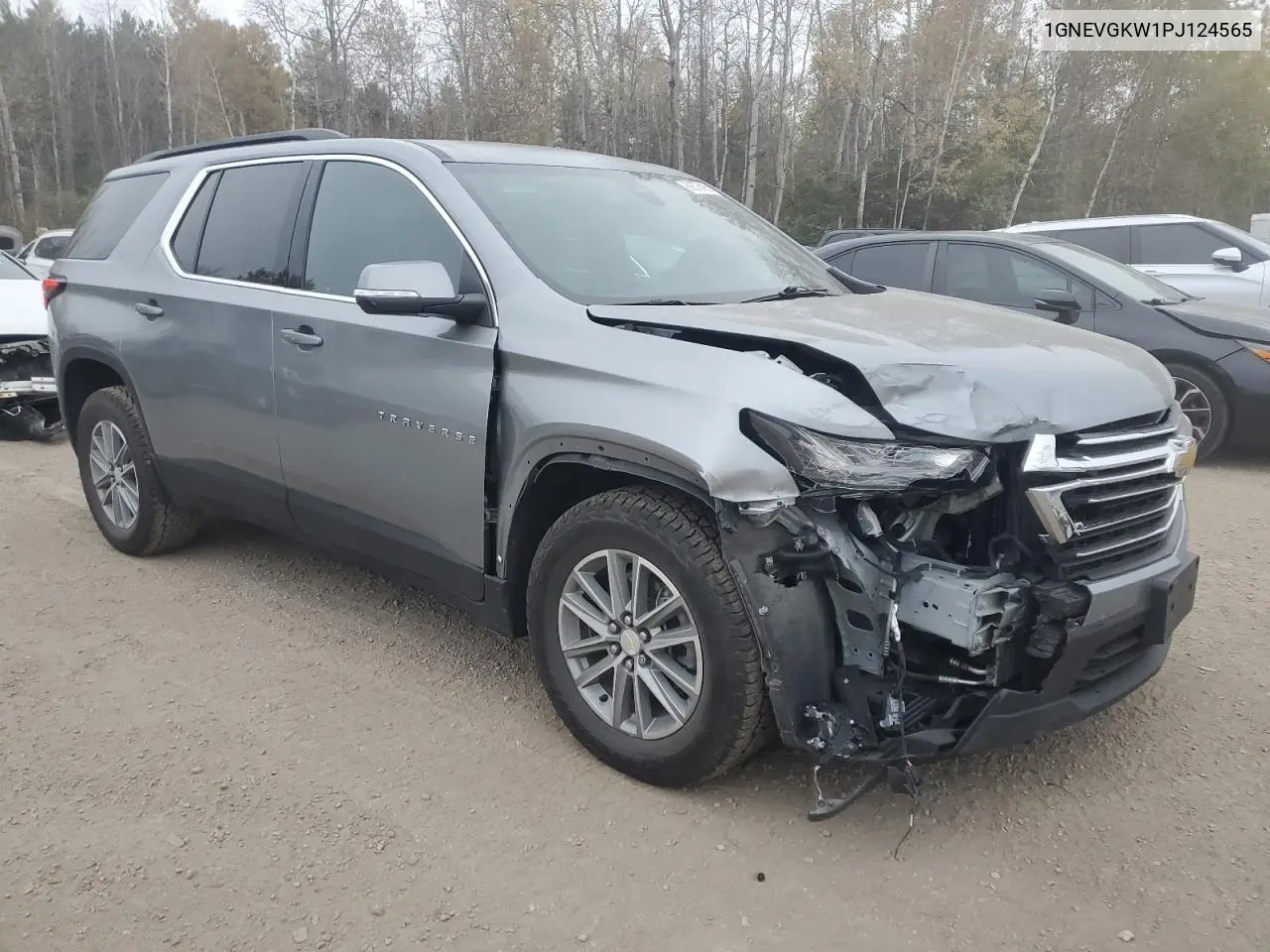 1GNEVGKW1PJ124565 2023 Chevrolet Traverse Lt