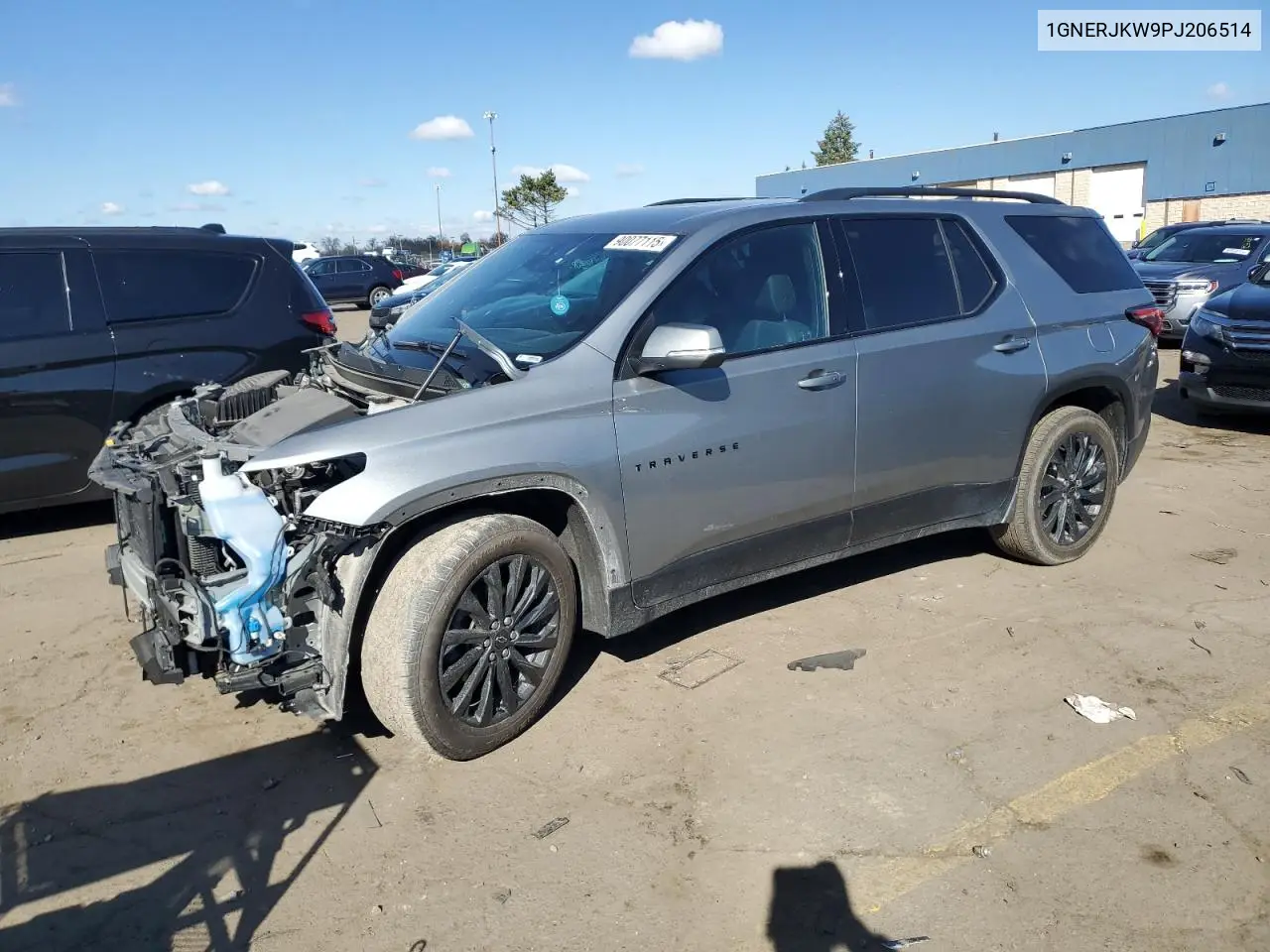 1GNERJKW9PJ206514 2023 Chevrolet Traverse Rs