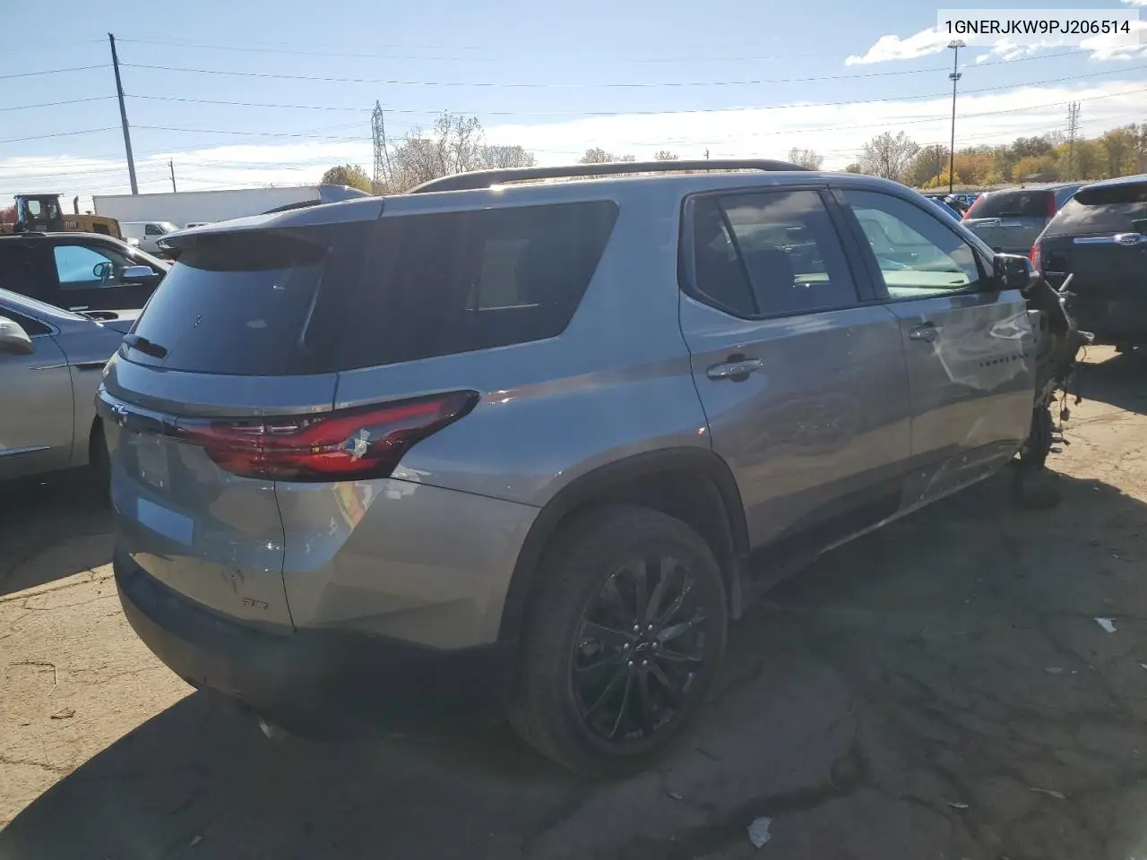 1GNERJKW9PJ206514 2023 Chevrolet Traverse Rs