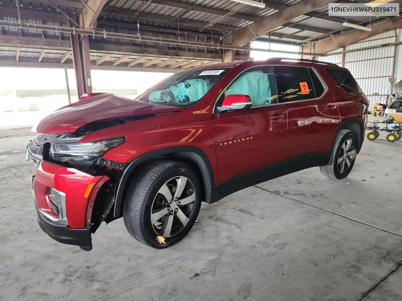 1GNEVHKW6PJ319471 2023 Chevrolet Traverse Lt