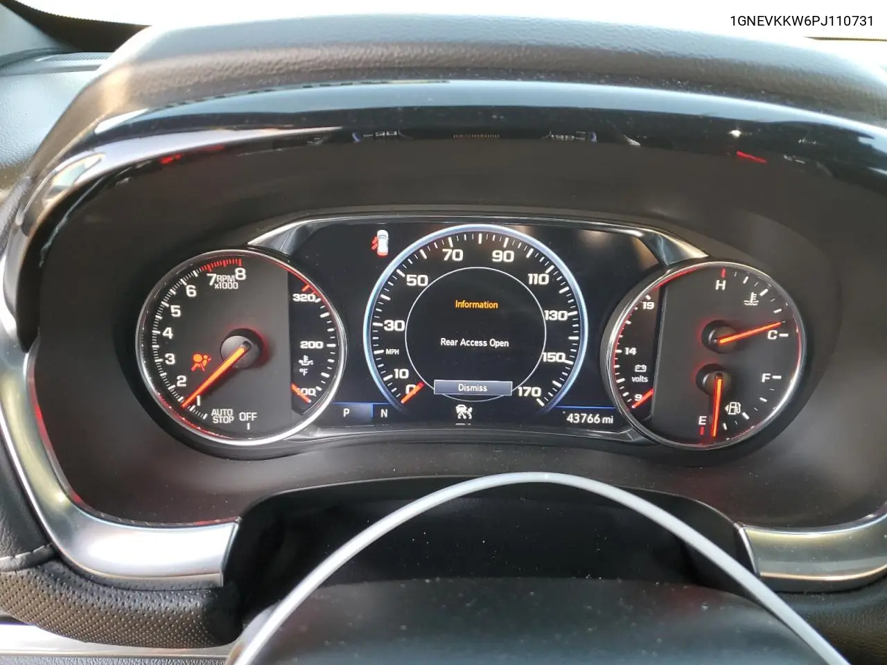 1GNEVKKW6PJ110731 2023 Chevrolet Traverse Premier