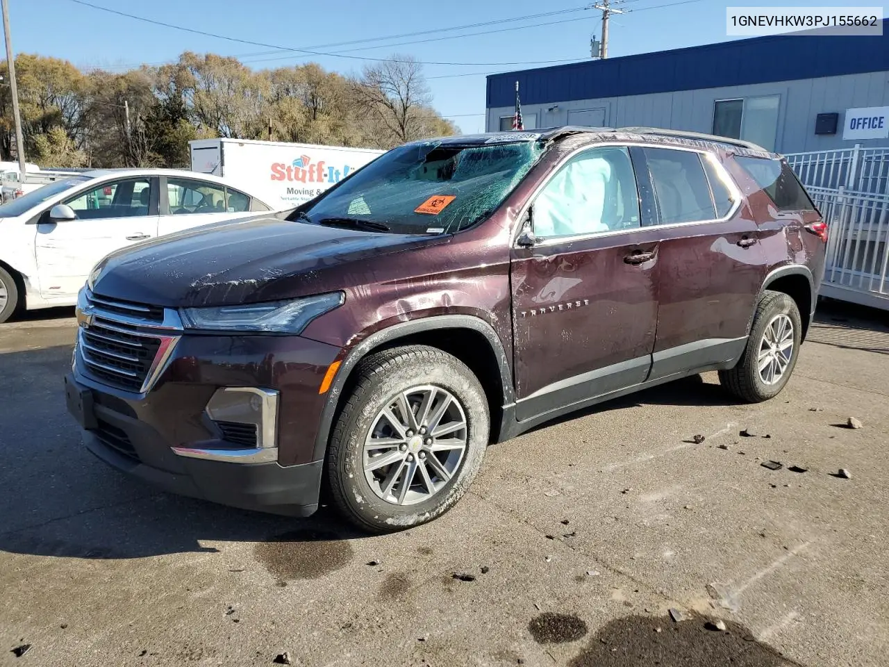 1GNEVHKW3PJ155662 2023 Chevrolet Traverse Lt
