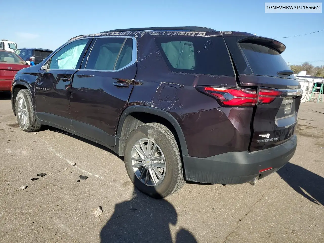 1GNEVHKW3PJ155662 2023 Chevrolet Traverse Lt