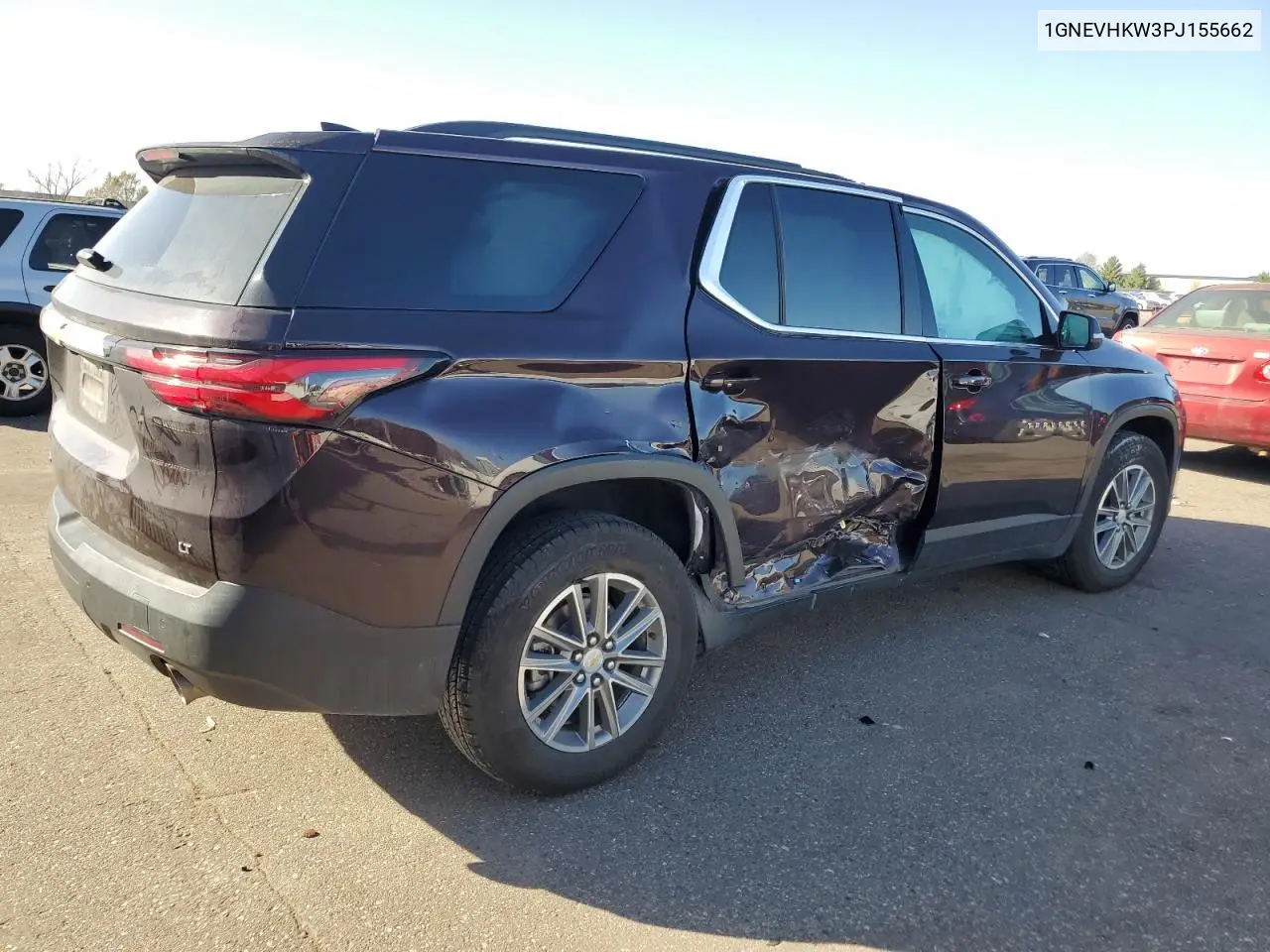 1GNEVHKW3PJ155662 2023 Chevrolet Traverse Lt