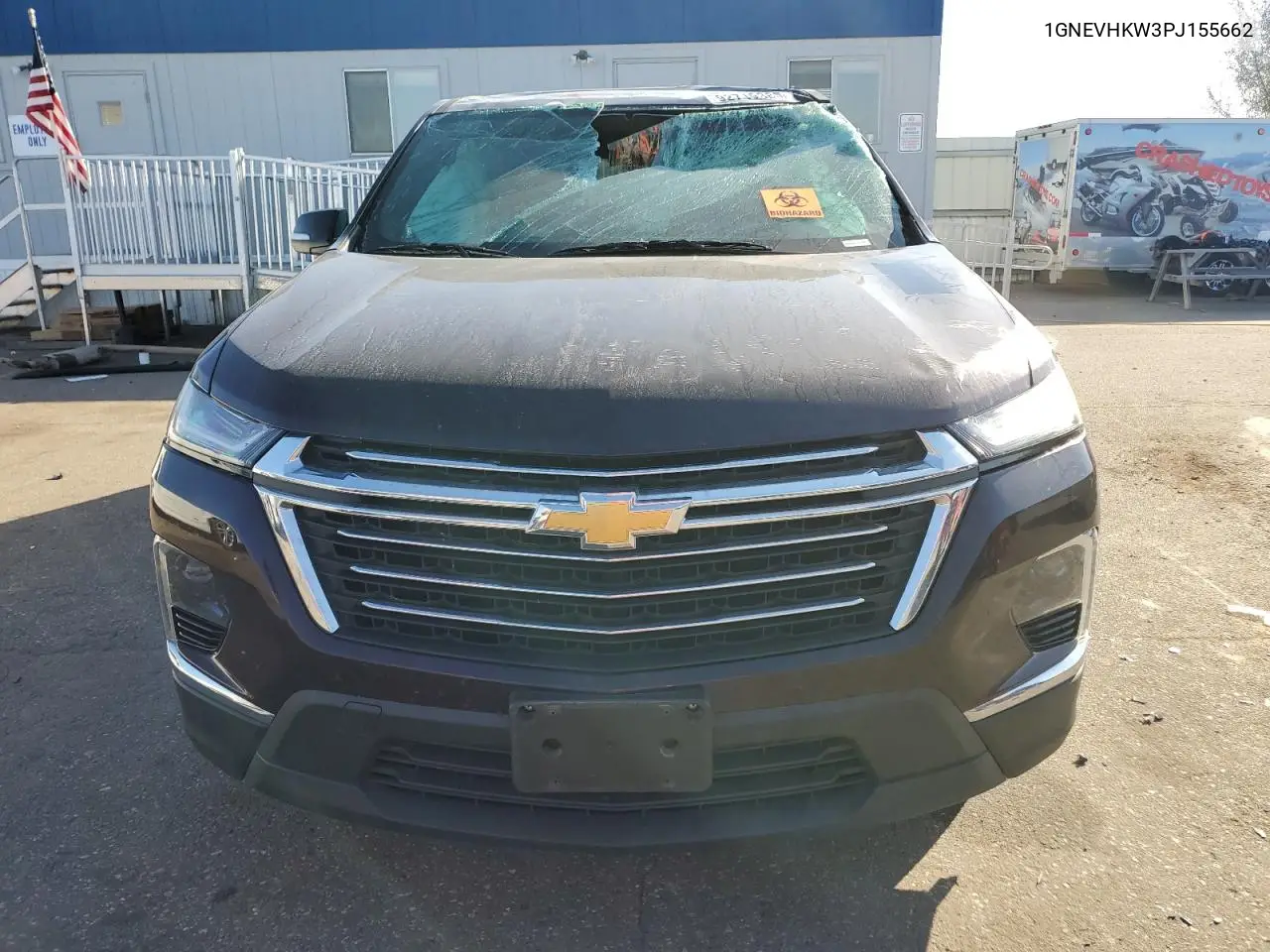 1GNEVHKW3PJ155662 2023 Chevrolet Traverse Lt