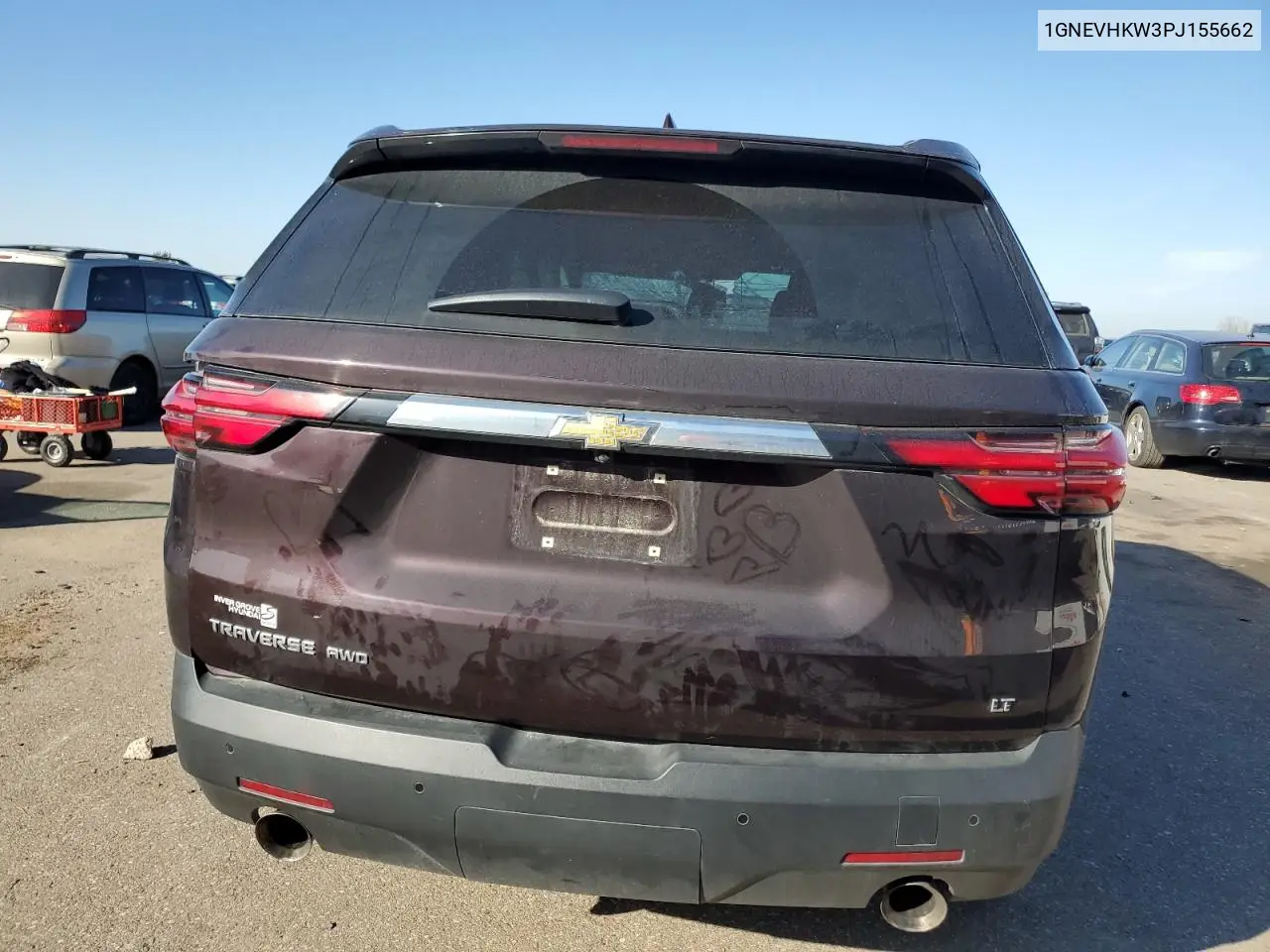 1GNEVHKW3PJ155662 2023 Chevrolet Traverse Lt