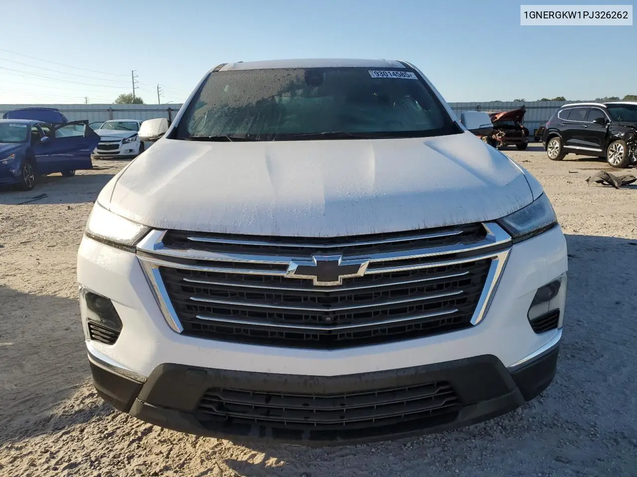 1GNERGKW1PJ326262 2023 Chevrolet Traverse Lt
