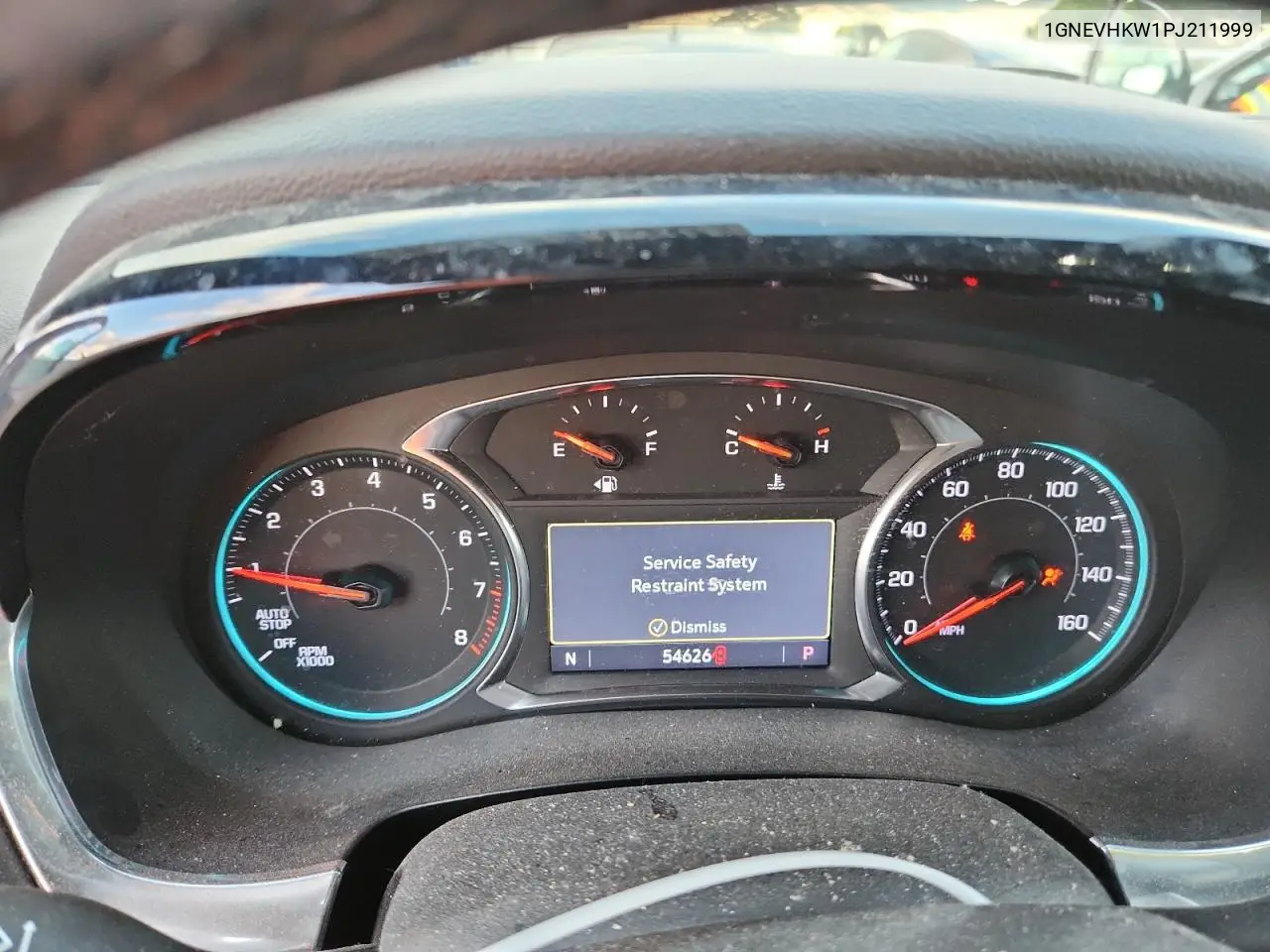 1GNEVHKW1PJ211999 2023 Chevrolet Traverse Lt