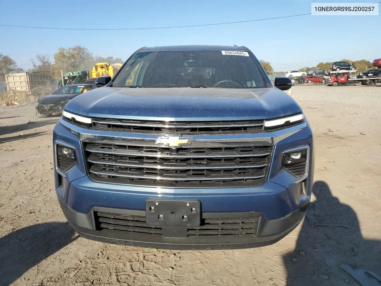 1GNERGRS9SJ200257 2025 Chevrolet Traverse Lt