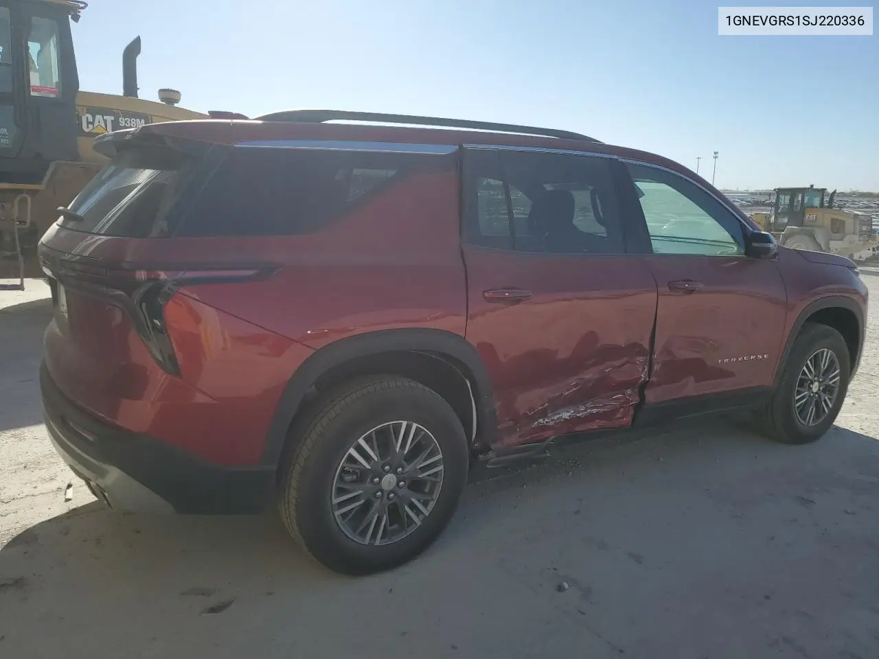1GNEVGRS1SJ220336 2025 Chevrolet Traverse Lt