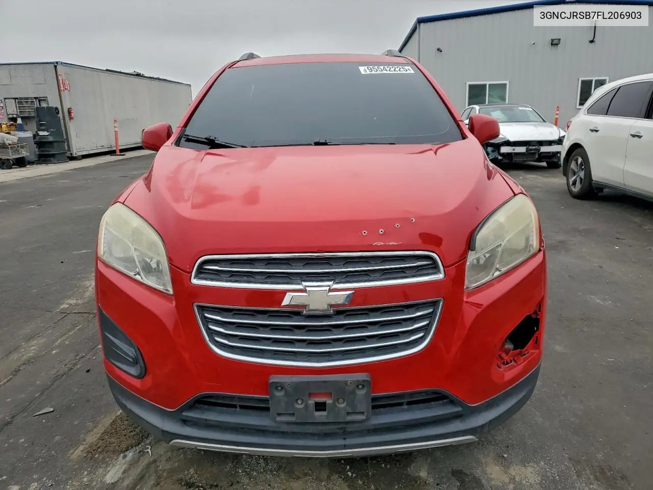 3GNCJRSB7FL206903 2015 Chevrolet Trax 1Lt