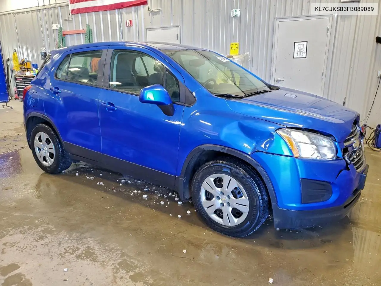 KL7CJKSB3FB089089 2015 Chevrolet Trax Ls