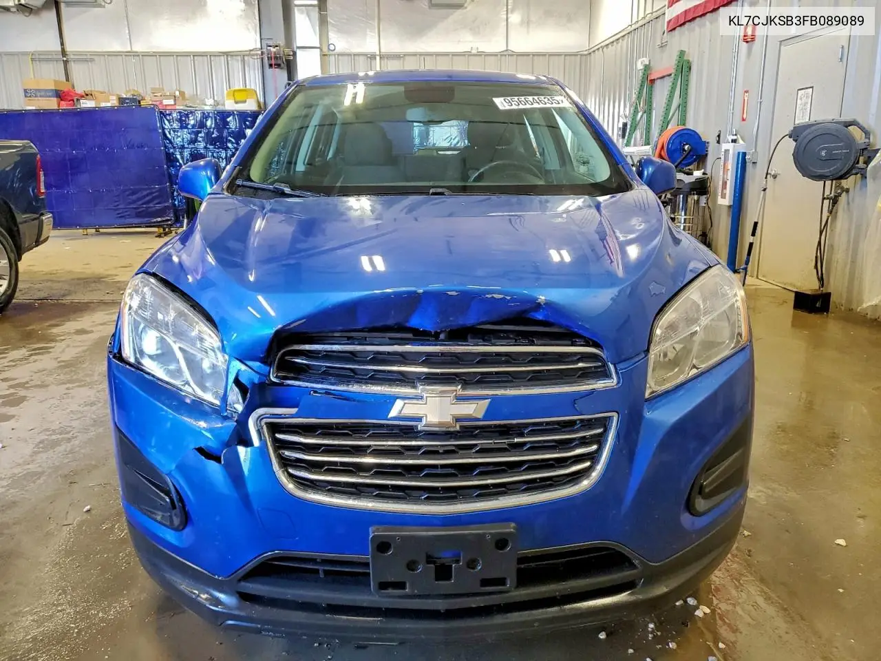 KL7CJKSB3FB089089 2015 Chevrolet Trax Ls