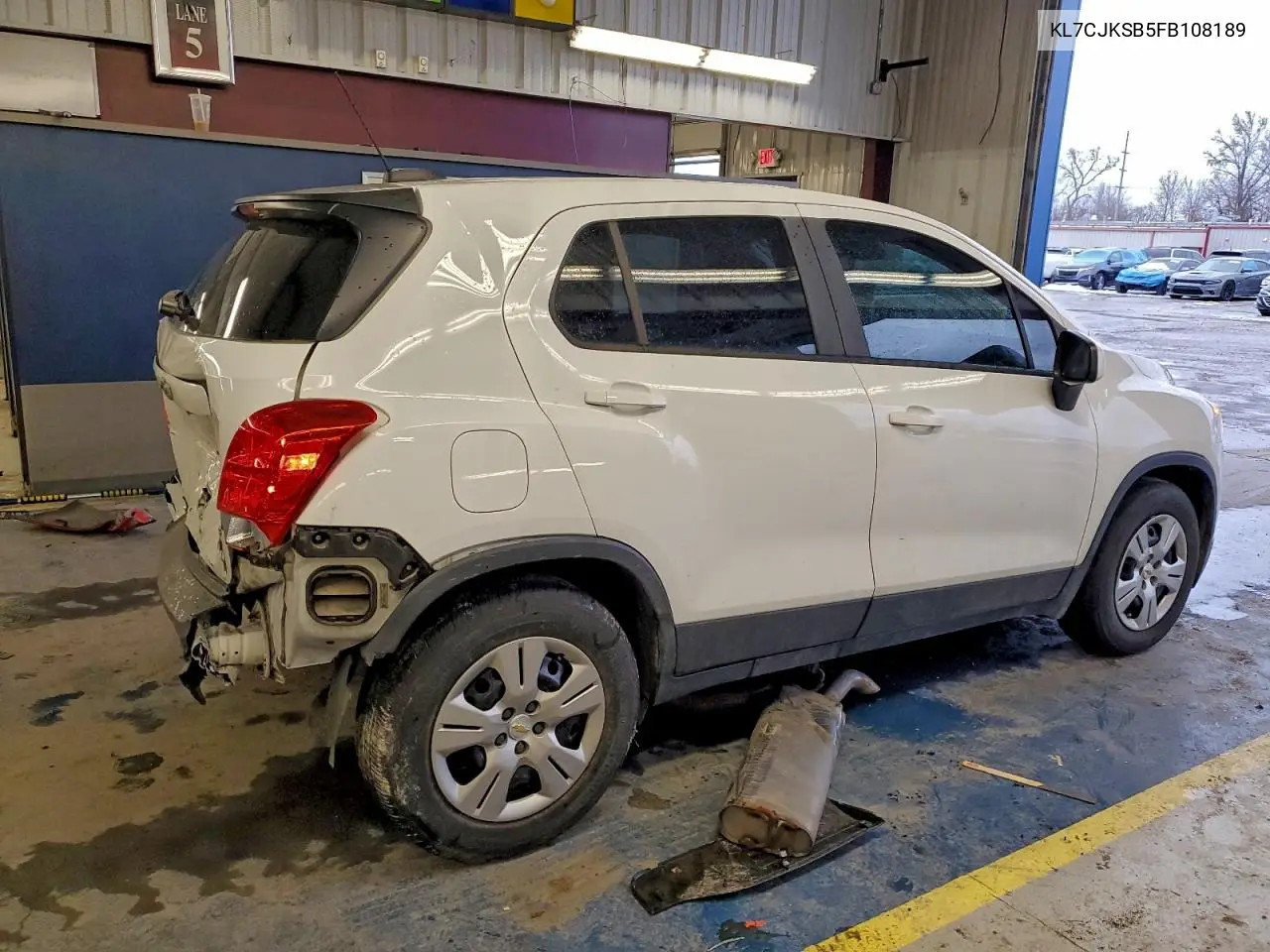 KL7CJKSB5FB108189 2015 Chevrolet Trax Ls