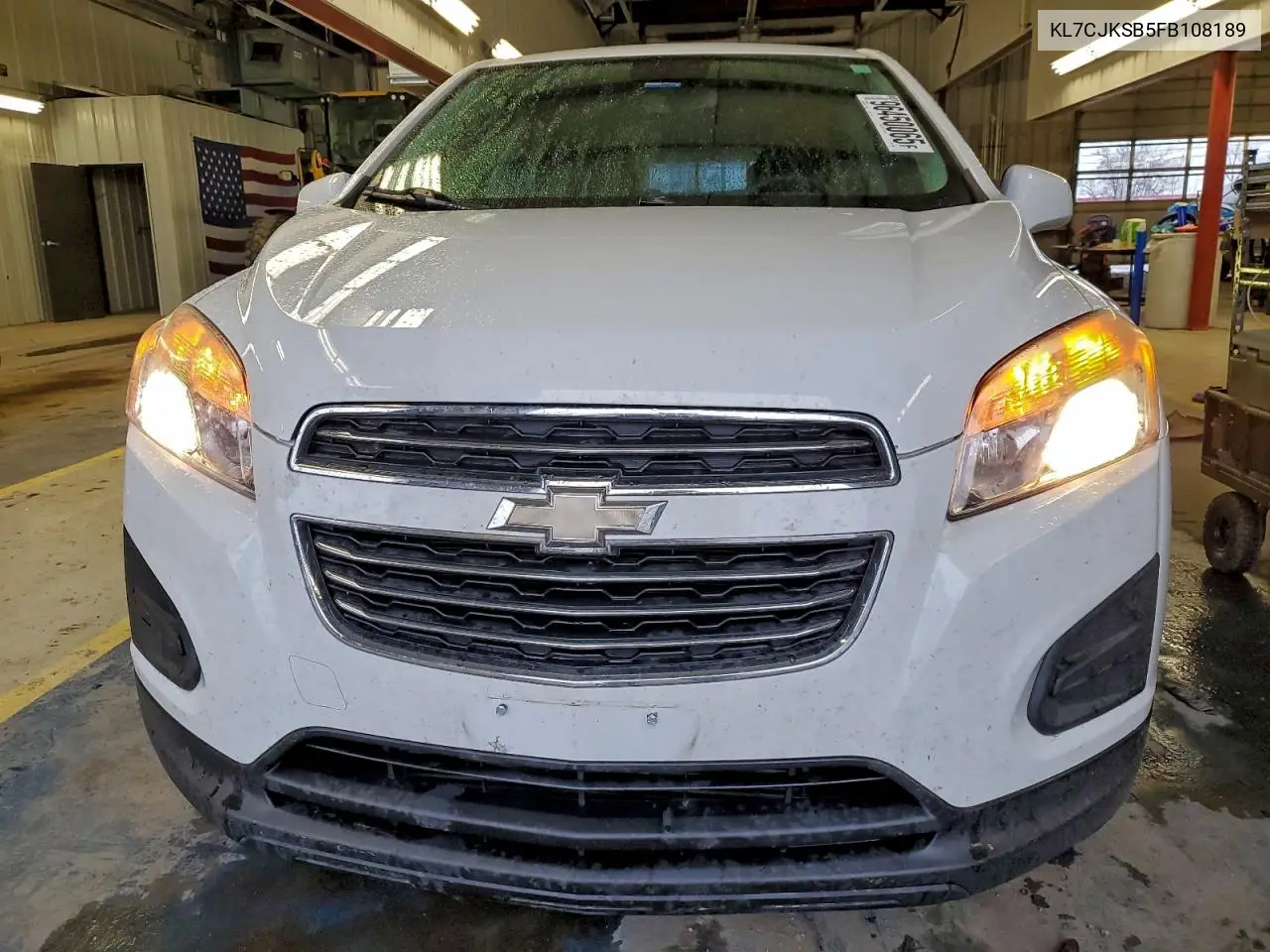 KL7CJKSB5FB108189 2015 Chevrolet Trax Ls