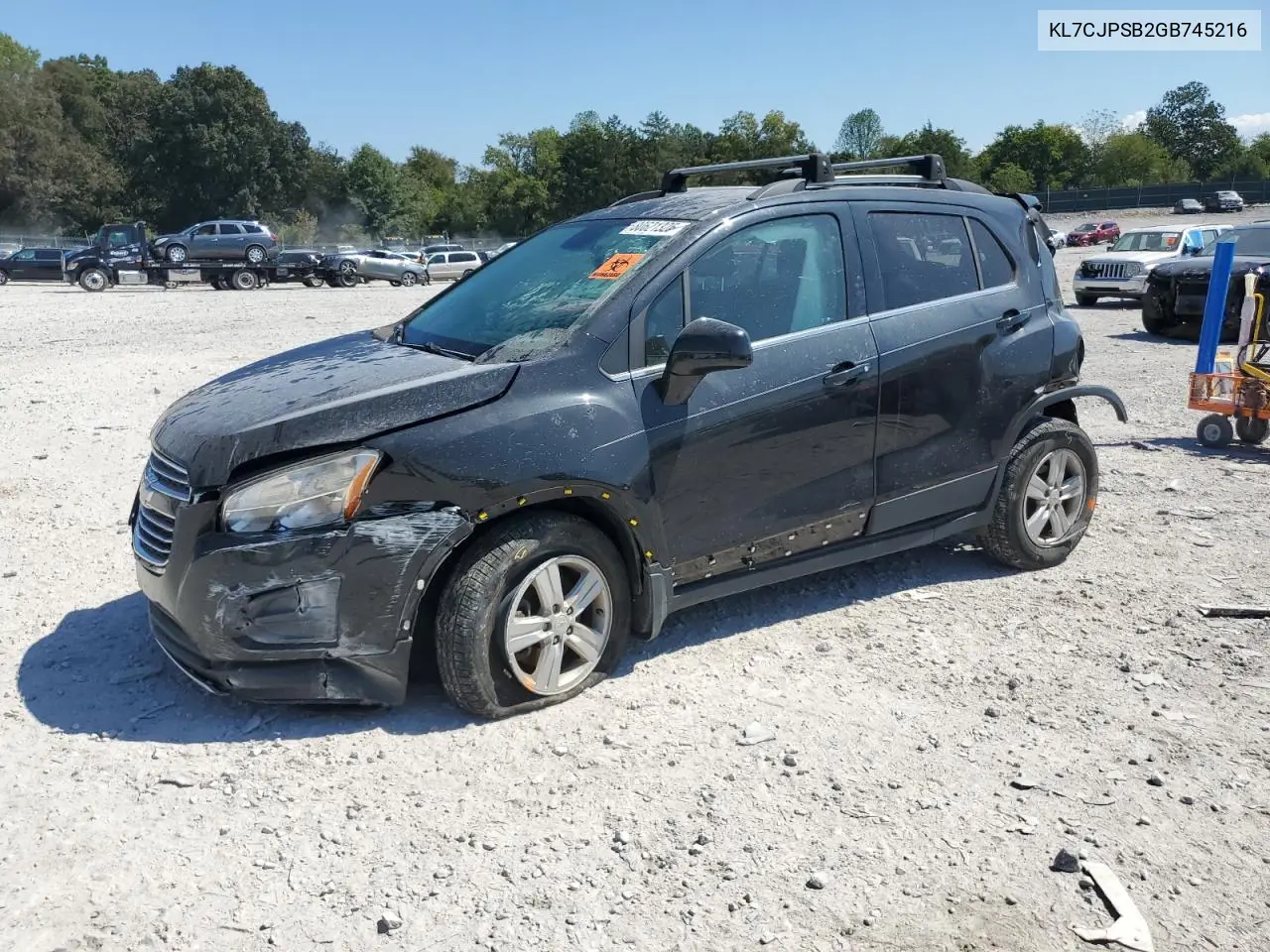 KL7CJPSB2GB745216 2016 Chevrolet Trax 1Lt
