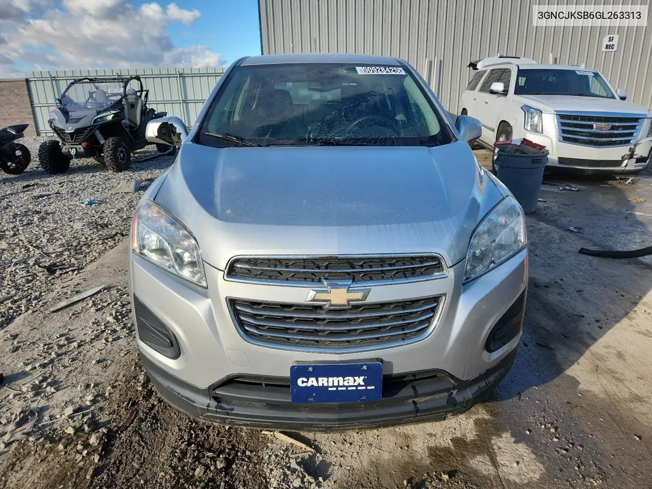 3GNCJKSB6GL263313 2016 Chevrolet Trax Ls