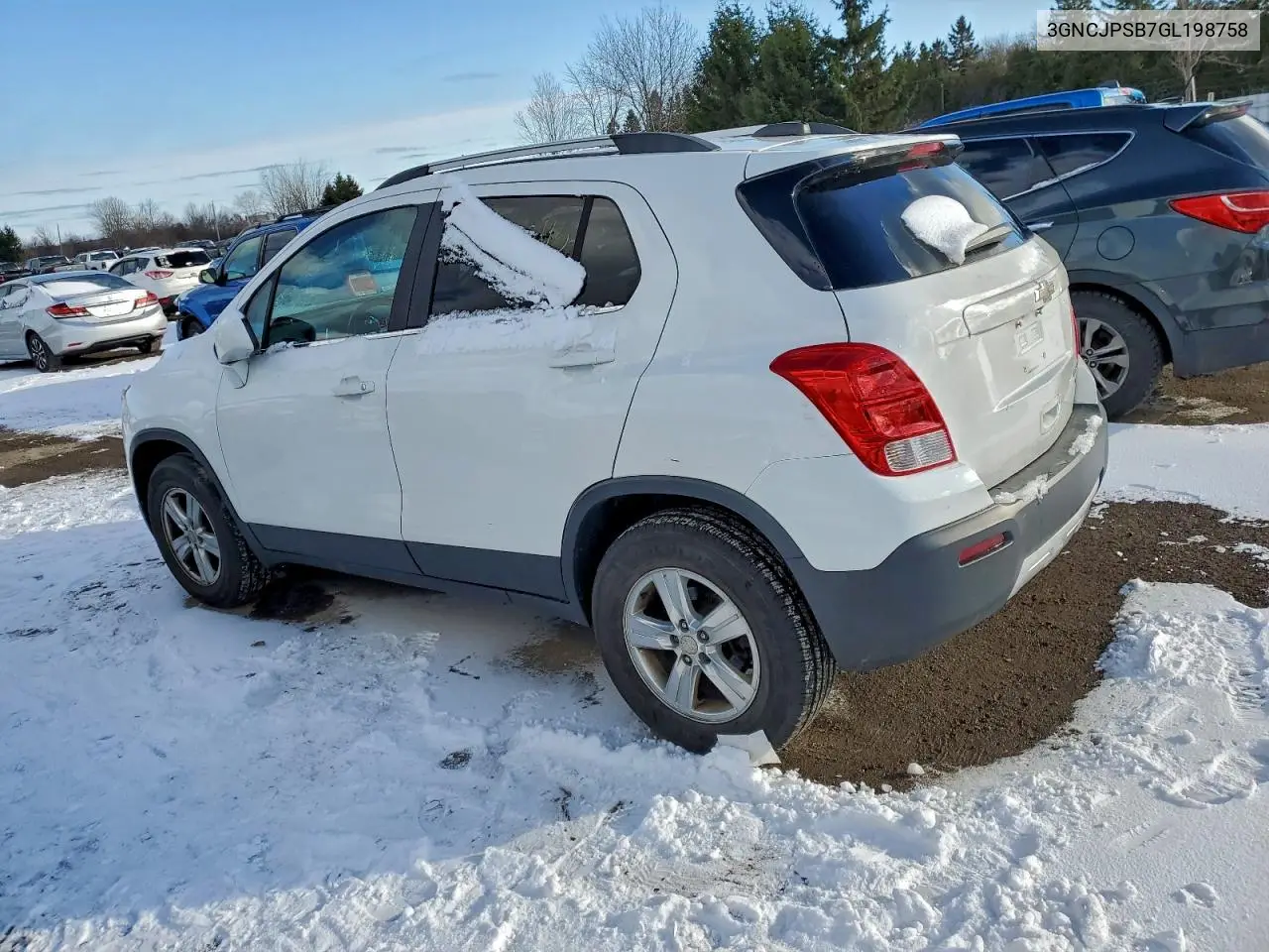 3GNCJPSB7GL198758 2016 Chevrolet Trax 1Lt