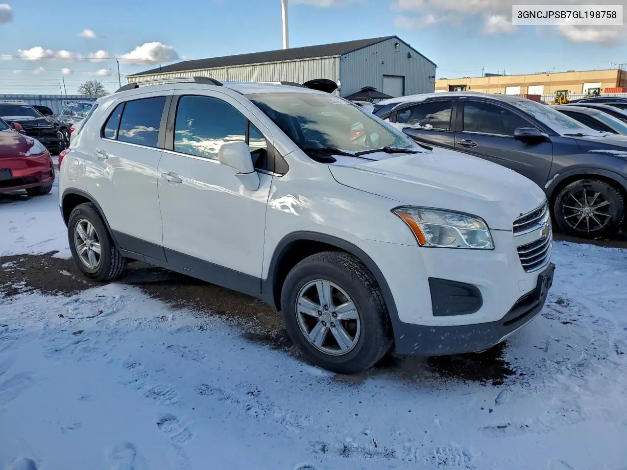 3GNCJPSB7GL198758 2016 Chevrolet Trax 1Lt