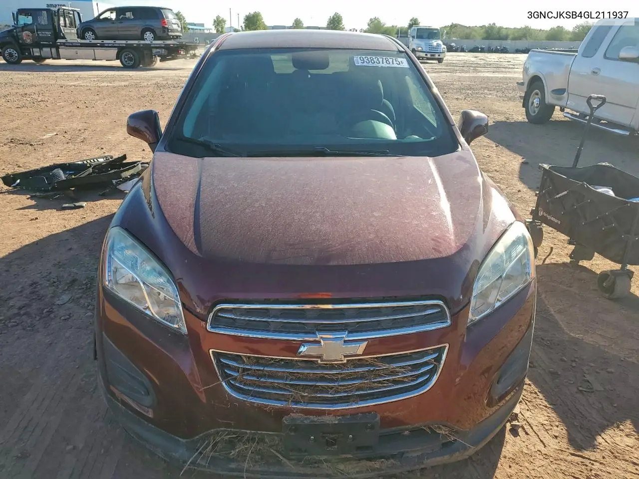3GNCJKSB4GL211937 2016 Chevrolet Trax Ls