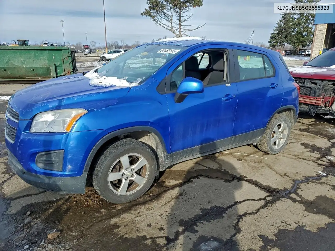 KL7CJNSB5GB585823 2016 Chevrolet Trax Ls