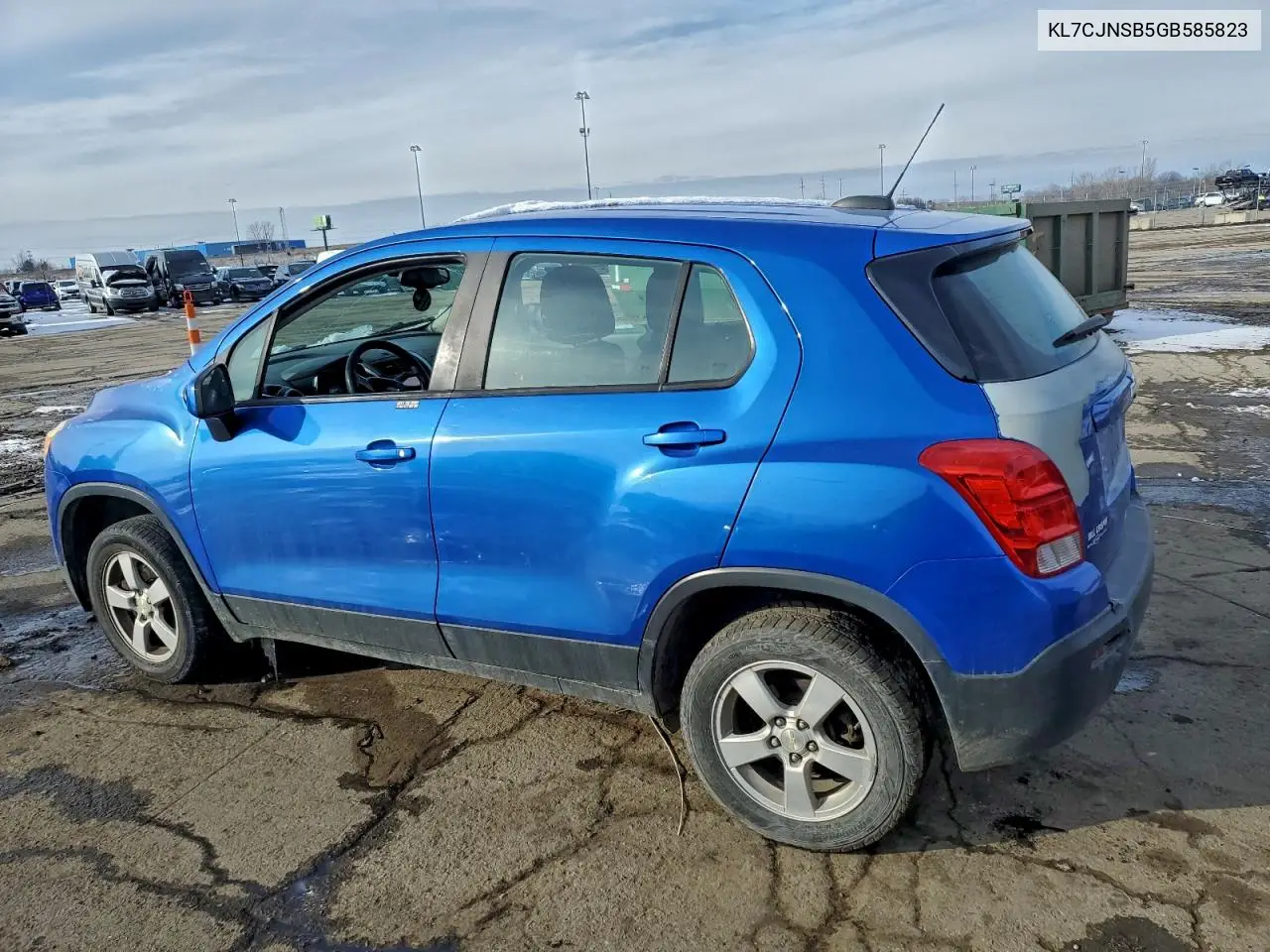 KL7CJNSB5GB585823 2016 Chevrolet Trax Ls