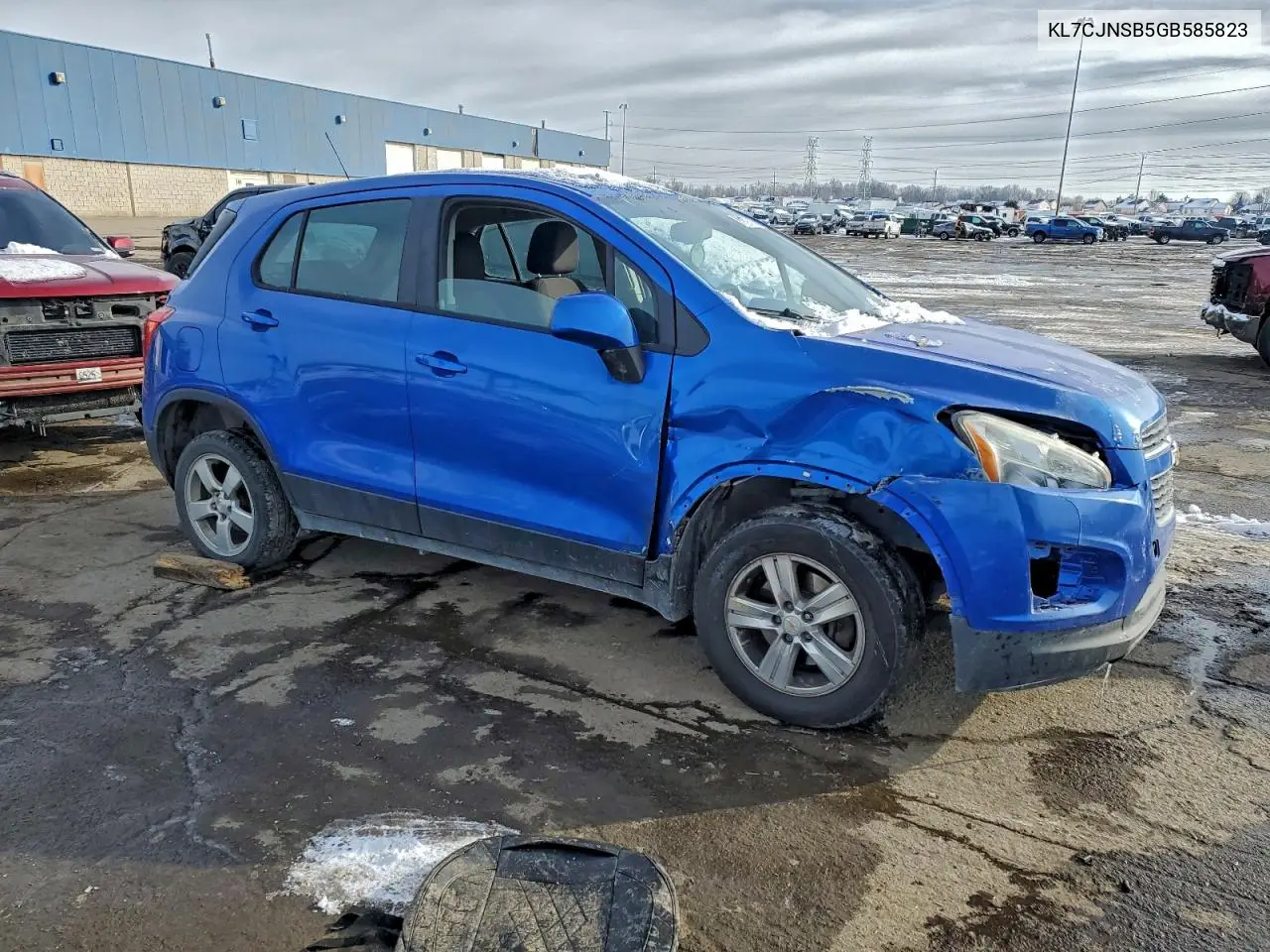 KL7CJNSB5GB585823 2016 Chevrolet Trax Ls
