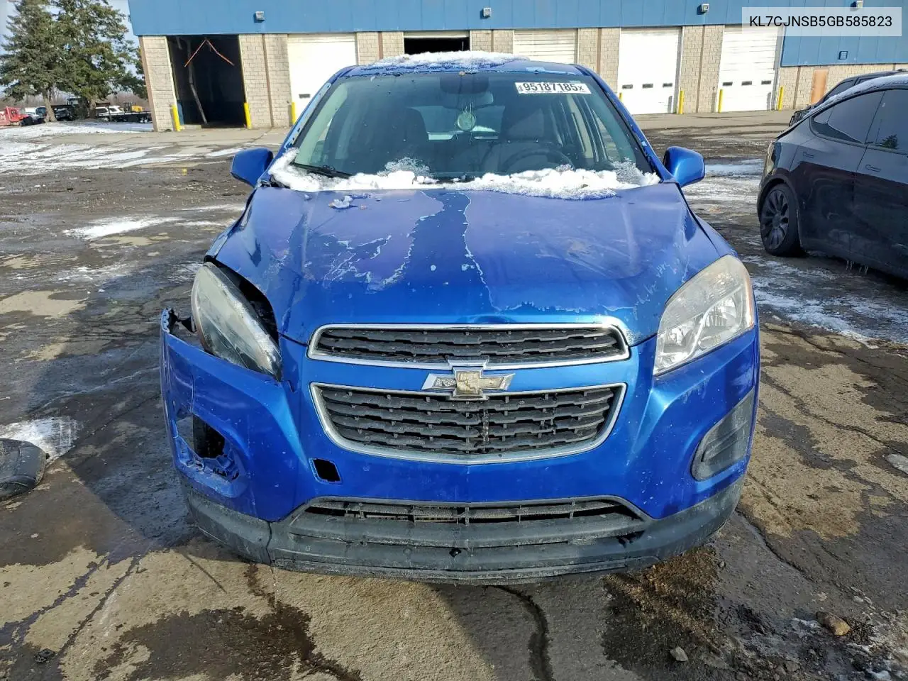 KL7CJNSB5GB585823 2016 Chevrolet Trax Ls