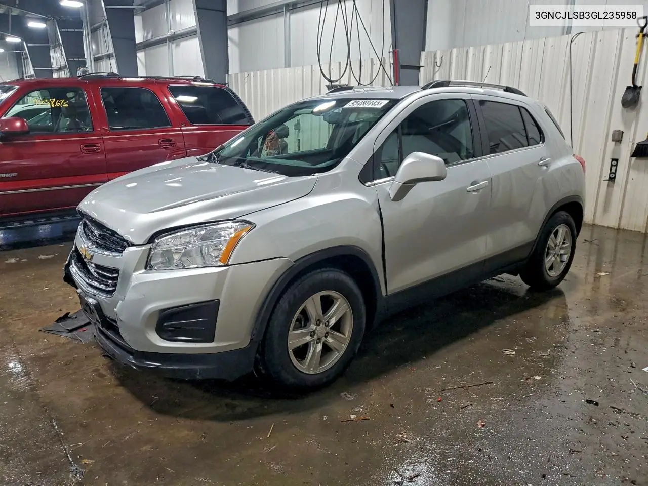 3GNCJLSB3GL235958 2016 Chevrolet Trax 1Lt