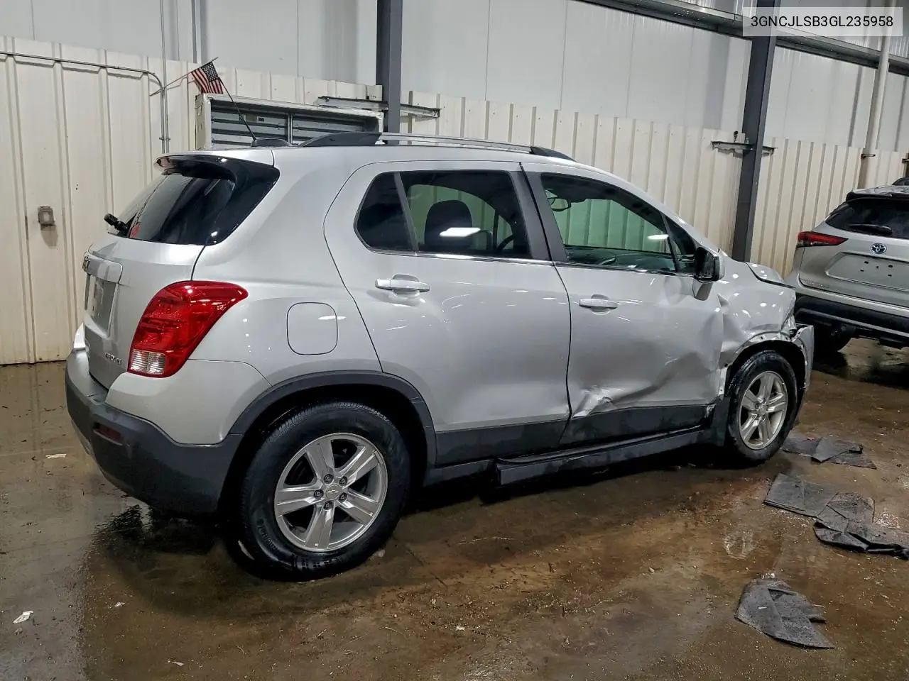 3GNCJLSB3GL235958 2016 Chevrolet Trax 1Lt