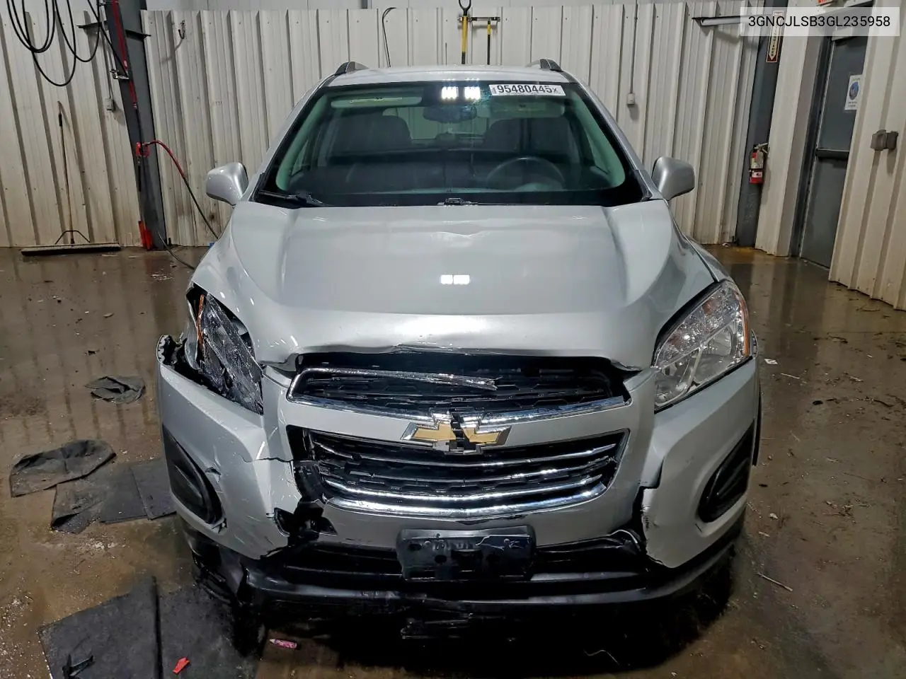 3GNCJLSB3GL235958 2016 Chevrolet Trax 1Lt