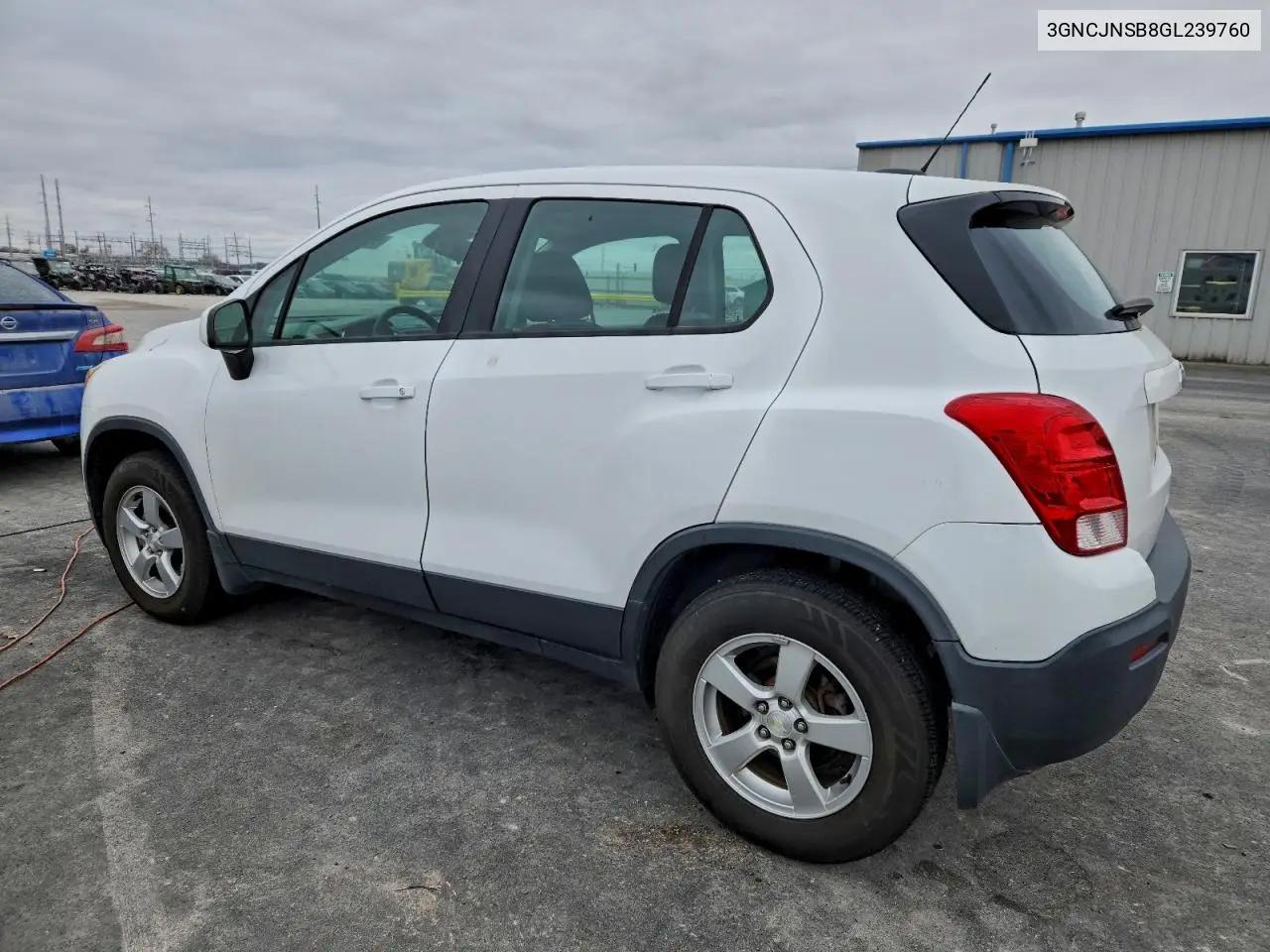 3GNCJNSB8GL239760 2016 Chevrolet Trax Ls