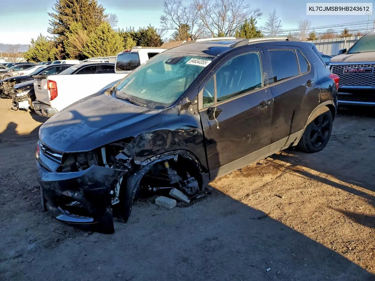 KL7CJMSB9HB243612 2017 Chevrolet Trax Premier