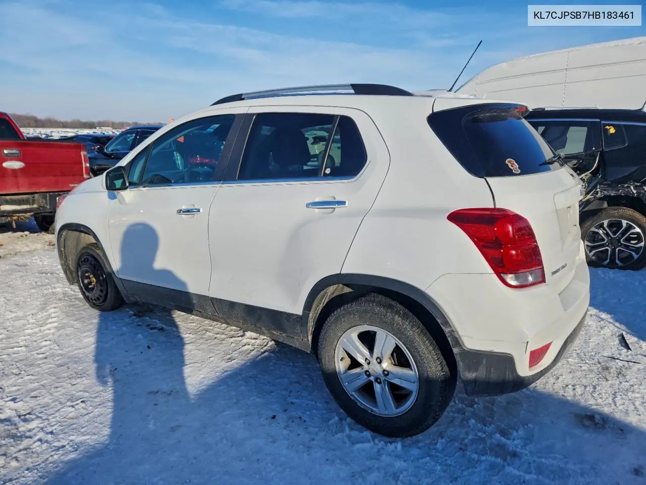 KL7CJPSB7HB183461 2017 Chevrolet Trax 1Lt