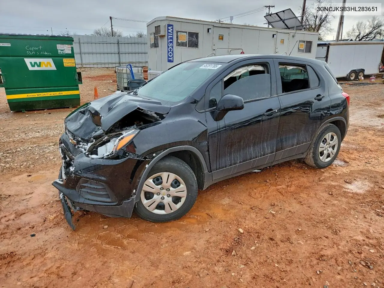 3GNCJKSB3HL283651 2017 Chevrolet Trax Ls