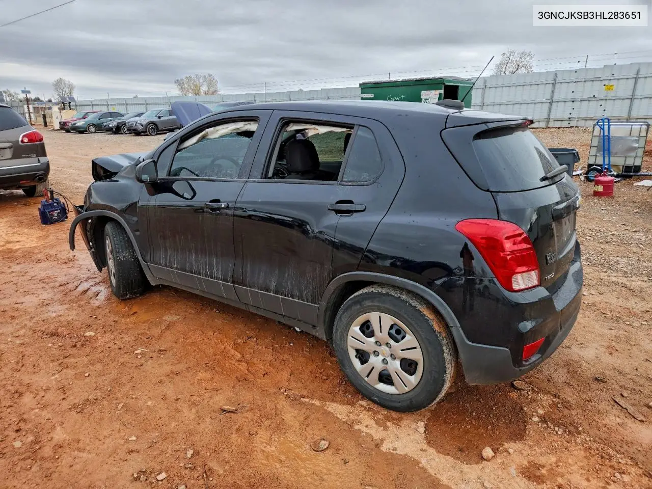3GNCJKSB3HL283651 2017 Chevrolet Trax Ls