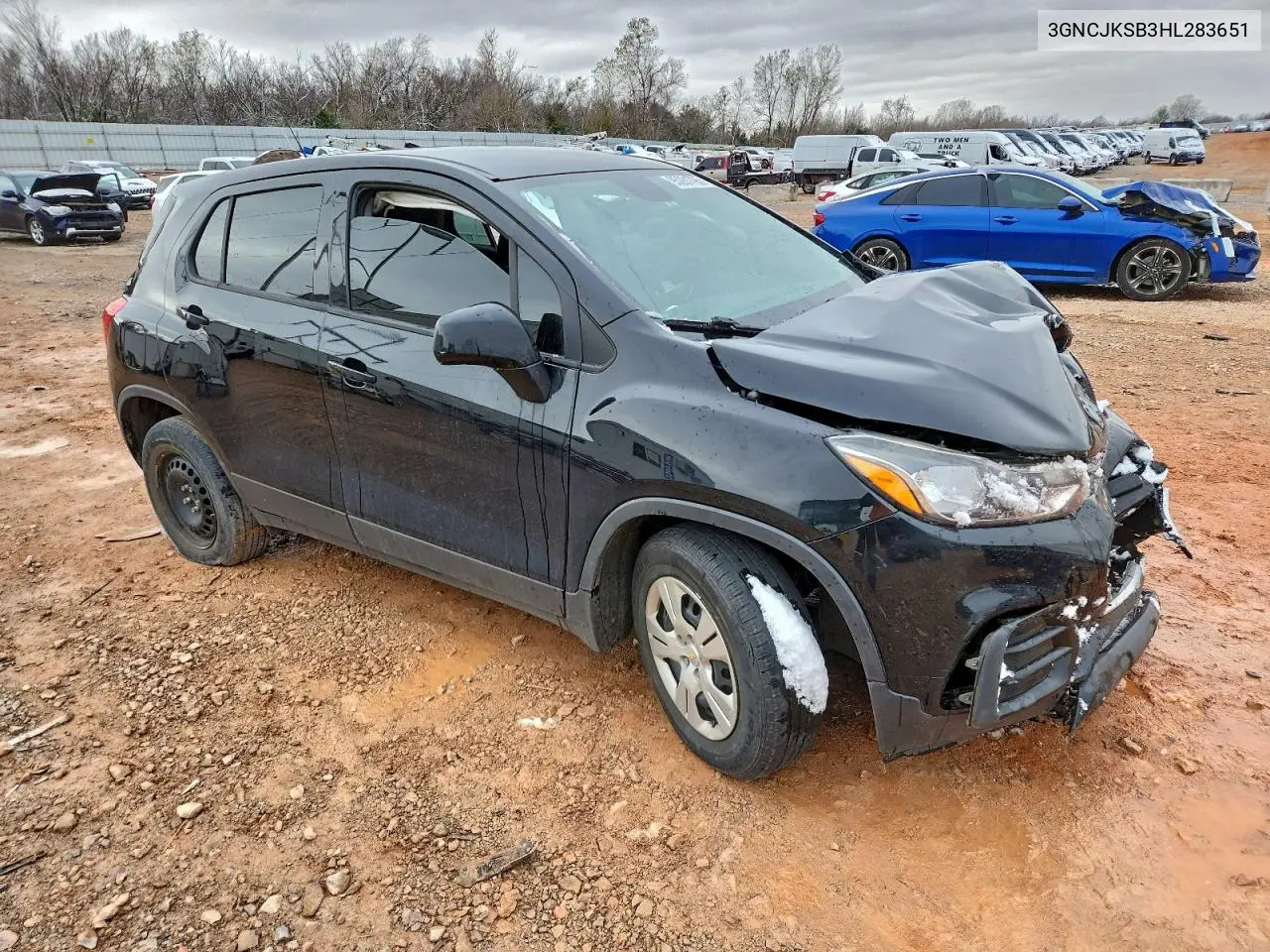 3GNCJKSB3HL283651 2017 Chevrolet Trax Ls