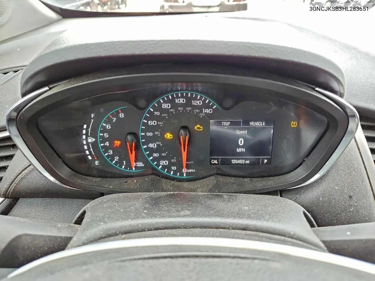 3GNCJKSB3HL283651 2017 Chevrolet Trax Ls