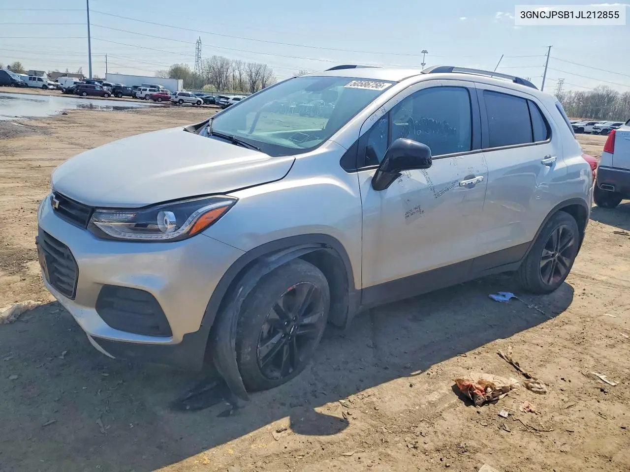 3GNCJPSB1JL212855 2018 Chevrolet Trax 1Lt