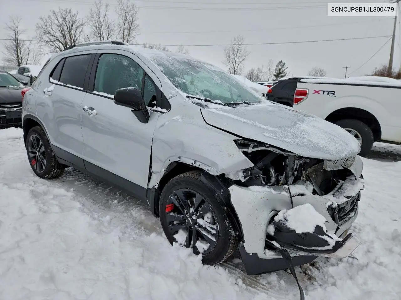 3GNCJPSB1JL300479 2018 Chevrolet Trax 1Lt