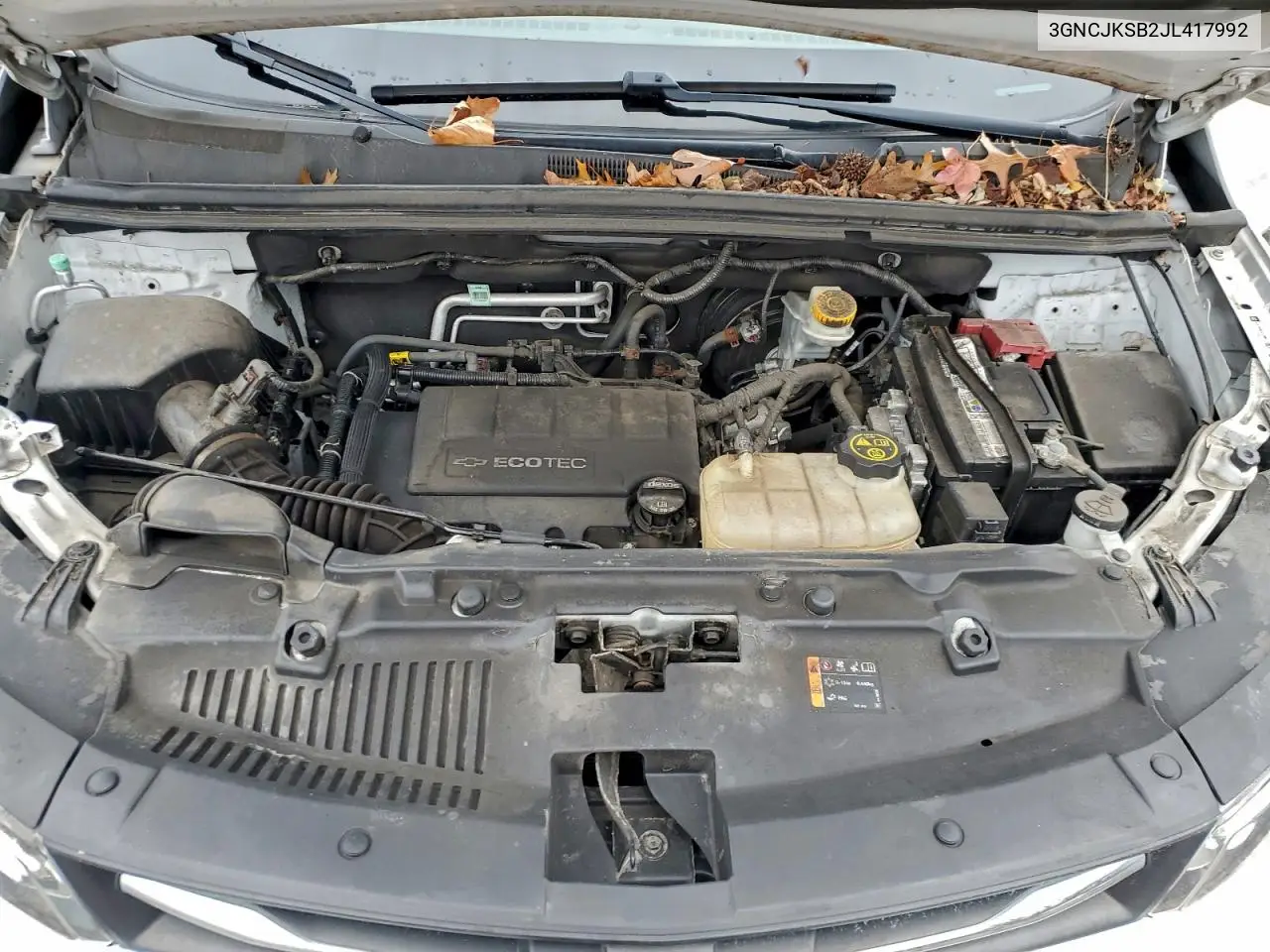 3GNCJKSB2JL417992 2018 Chevrolet Trax Ls