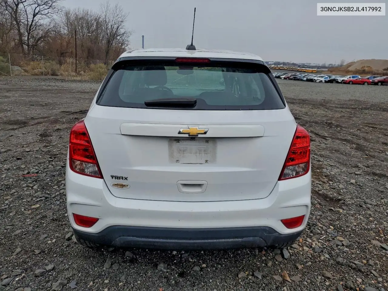 3GNCJKSB2JL417992 2018 Chevrolet Trax Ls