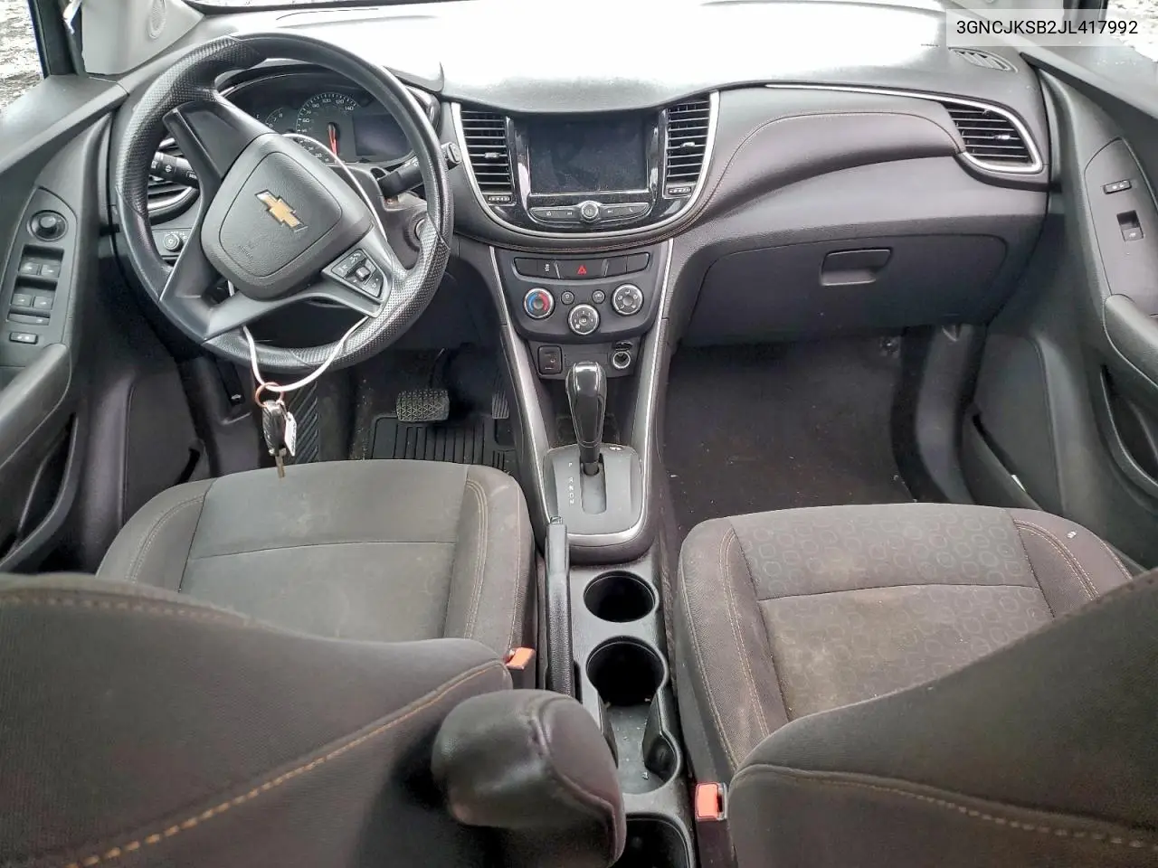 3GNCJKSB2JL417992 2018 Chevrolet Trax Ls