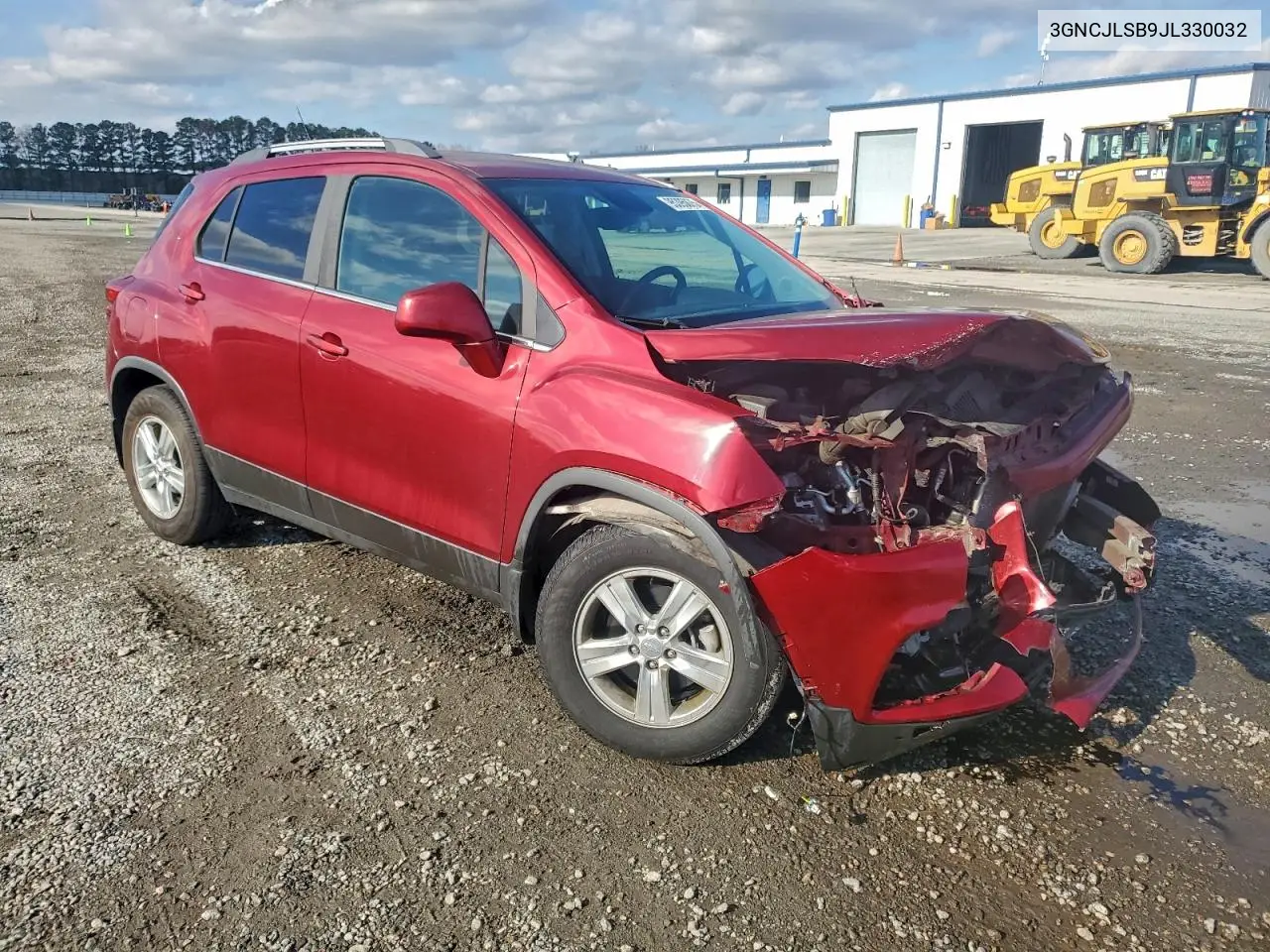 3GNCJLSB9JL330032 2018 Chevrolet Trax 1Lt