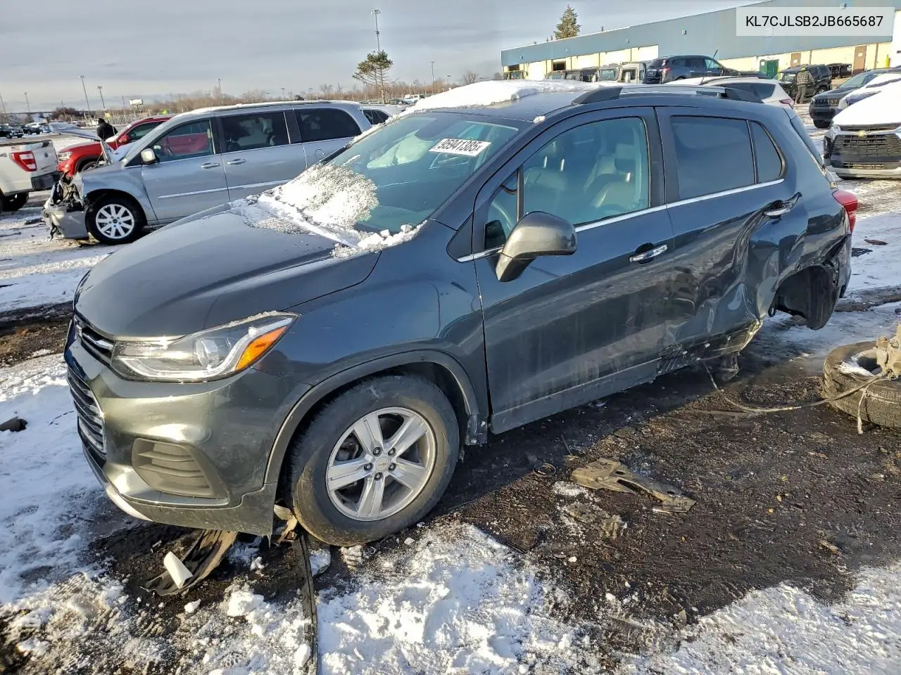 KL7CJLSB2JB665687 2018 Chevrolet Trax 1Lt