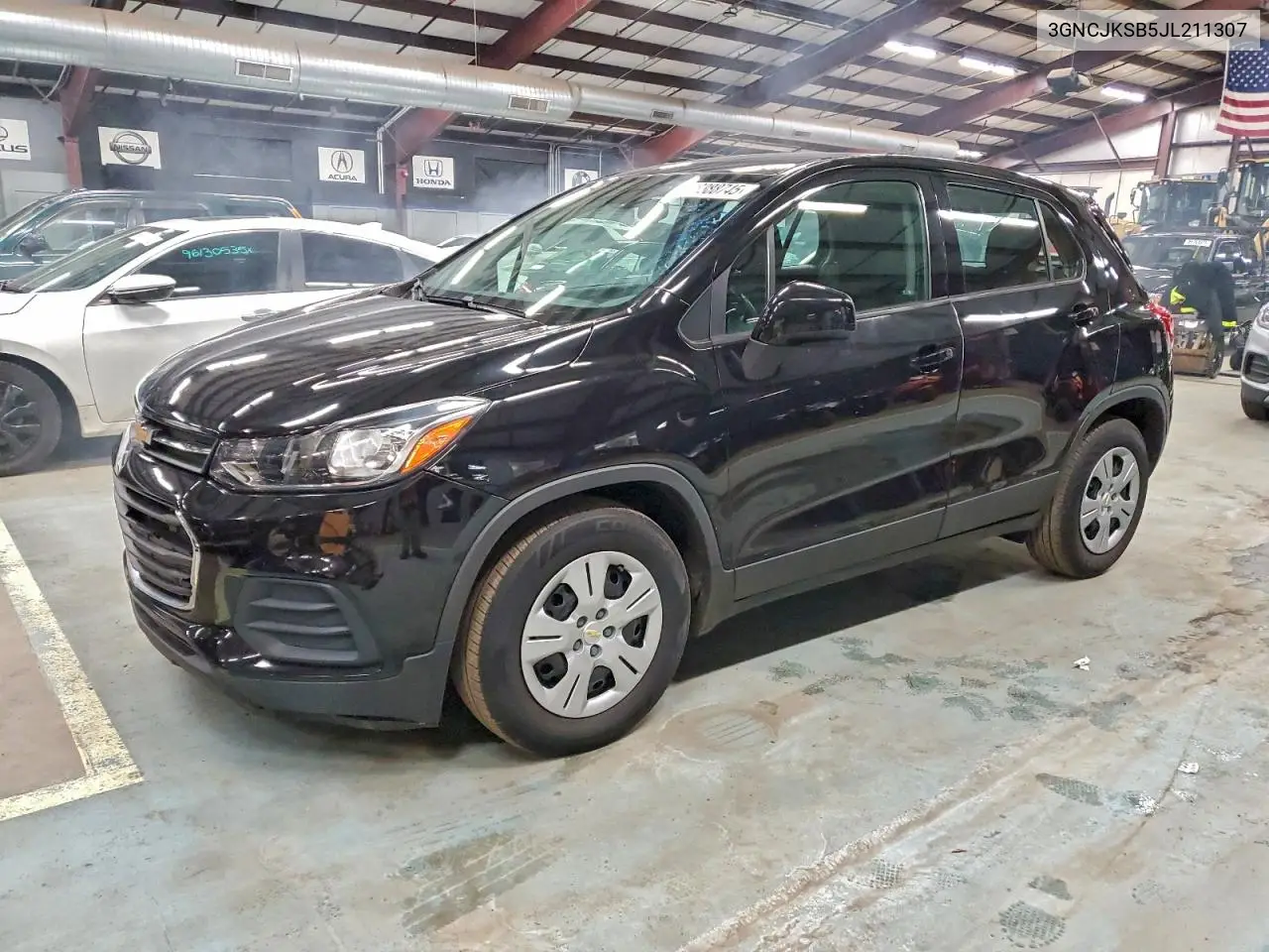 3GNCJKSB5JL211307 2018 Chevrolet Trax Ls