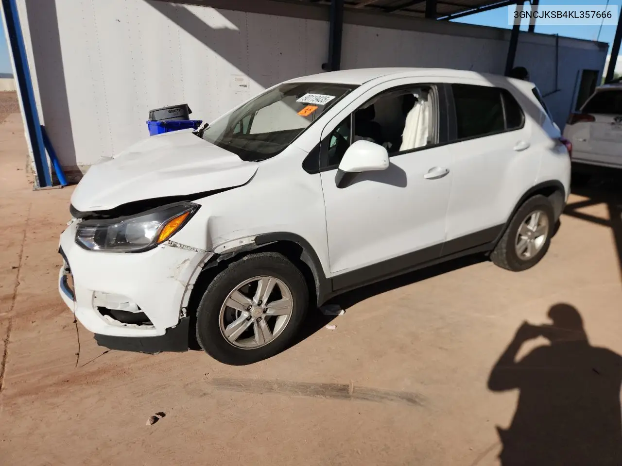 3GNCJKSB4KL357666 2019 Chevrolet Trax Ls