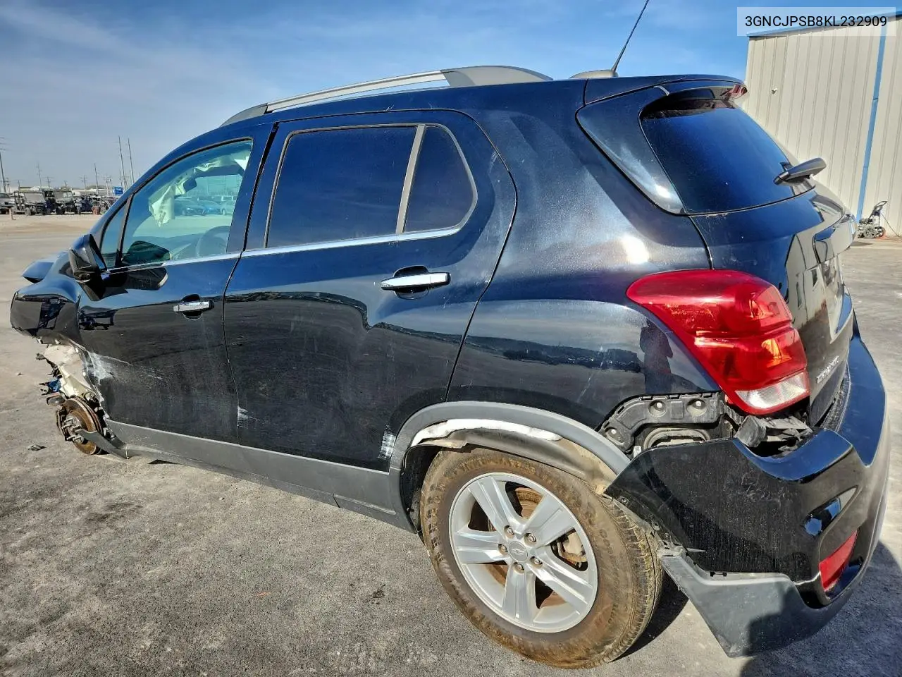 3GNCJPSB8KL232909 2019 Chevrolet Trax 1Lt